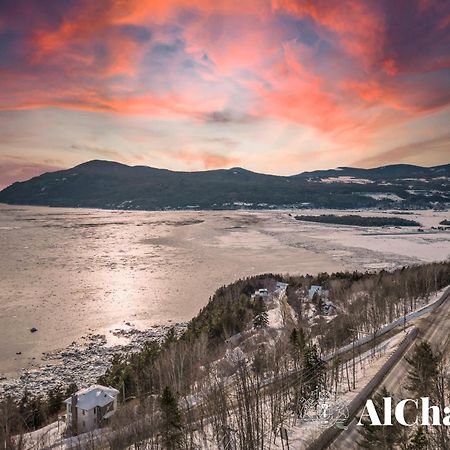 拜圣保罗Aelpha-M - Magnifique Vue Sur Le Fleuve别墅 外观 照片